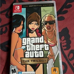 Nintendo Red and Black Video Game Console